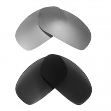 New Walleva Titanium + Black Polarized Replacement Lenses For Bolle Anaconda Sunglasses